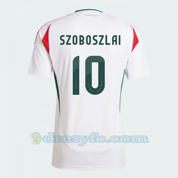 Dominik Szoboszlai #10 Fotbalové Dresy Maďarsko Mistrovství Evropy 2024 Venkovní Dres Mužské