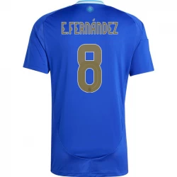 E. Fernandez #8 Fotbalové Dresy Argentina Copa America 2024 Venkovní Dres Mužské