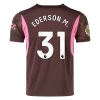 Ederson M. #31 Fotbalové Dresy Manchester City 2024-25 Brankářský Venkovní Dres Mužské