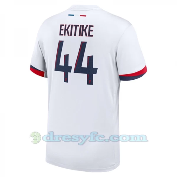 Ekitike #44 Fotbalové Dresy Paris Saint-Germain PSG 2024-25 Venkovní Dres Mužské