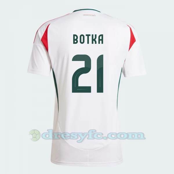 Endre Botka #21 Fotbalové Dresy Maďarsko Mistrovství Evropy 2024 Venkovní Dres Mužské