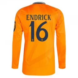 Endrick #16 Fotbalové Dresy Real Madrid 2024-25 HP Venkovní Dres Mužské Dlouhý Rukáv