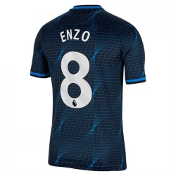 Enzo Fernández #8 Fotbalové Dresy Chelsea FC 2023-24 Venkovní Dres Mužské