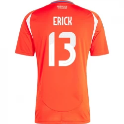 Erick #13 Fotbalové Dresy Chile Copa America 2024 Domácí Dres Mužské