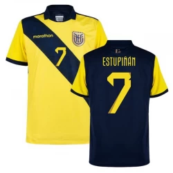 Estupinan #7 Fotbalové Dresy Ekvádor Copa America 2024 Domácí Dres Mužské