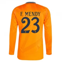 F.Mendy #23 Fotbalové Dresy Real Madrid 2024-25 Venkovní Dres Mužské Dlouhý Rukáv