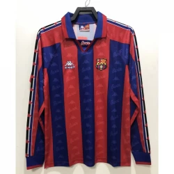 FC Barcelona Retro Dres 1996-97 Domácí Mužské Dlouhý Rukáv