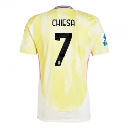 Federico Chiesa #7 Fotbalové Dresy Juventus FC 2024-25 Venkovní Dres Mužské