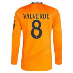 Federico Valverde #8 Fotbalové Dresy Real Madrid 2024-25 HP Venkovní Dres Mužské Dlouhý Rukáv