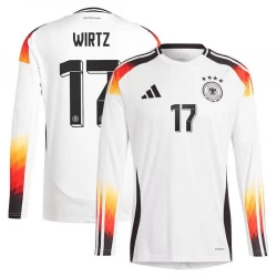 Florian Wirtz #17 Fotbalové Dresy Německo Mistrovství Evropy 2024 Domácí Dres Mužské Dlouhý Rukáv
