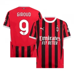 Fotbalové Dresy AC Milan Olivier Giroud #9 2024-25 Domácí Dres Mužské