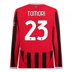 Fotbalové Dresy AC Milan Tomori #23 2024-25 Domácí Dres Mužské Dlouhý Rukáv