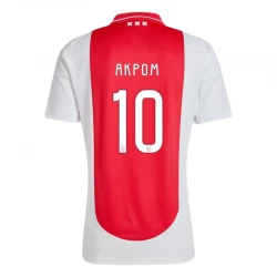 Fotbalové Dresy AFC Ajax Amsterdam Akpom #10 2024-25 Domácí Dres Mužské