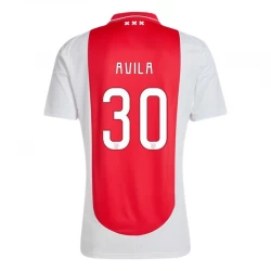 Fotbalové Dresy AFC Ajax Amsterdam Avila #30 2024-25 Domácí Dres Mužské