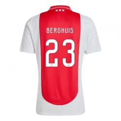 Fotbalové Dresy AFC Ajax Amsterdam Berghuis #23 2024-25 Domácí Dres Mužské