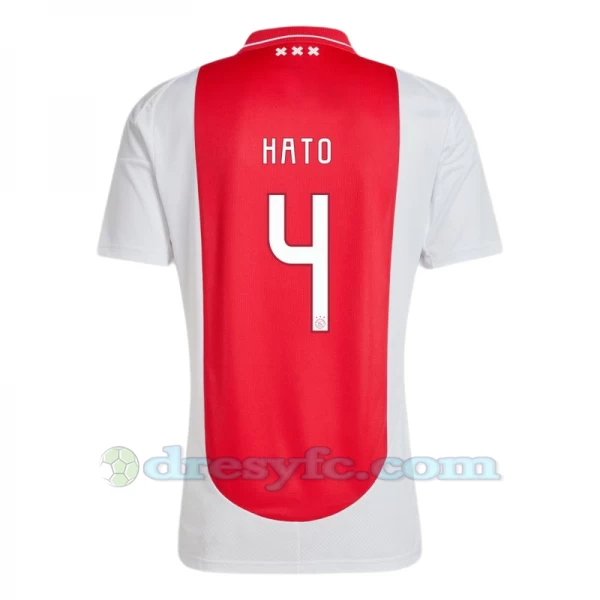 Fotbalové Dresy AFC Ajax Amsterdam Hato #4 2024-25 Domácí Dres Mužské