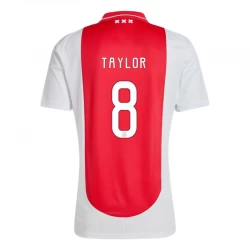 Fotbalové Dresy AFC Ajax Amsterdam Taylor #8 2024-25 Domácí Dres Mužské