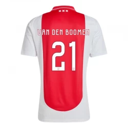 Fotbalové Dresy AFC Ajax Amsterdam Van Den Boomen #21 2024-25 Domácí Dres Mužské