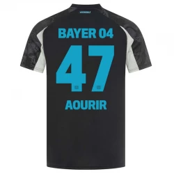 Fotbalové Dresy Aourir #47 Bayer 04 Leverkusen 2024-25 Alternativní Dres Mužské