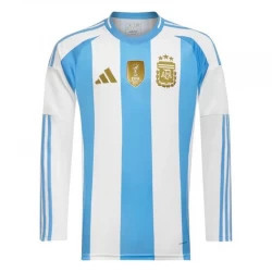 Fotbalové Dresy Argentina Copa America 2024 Domácí Dres Mužské Dlouhý Rukáv