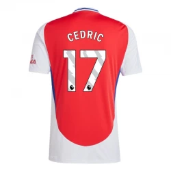 Fotbalové Dresy Arsenal FC Cedric #17 2024-25 Domácí Dres Mužské