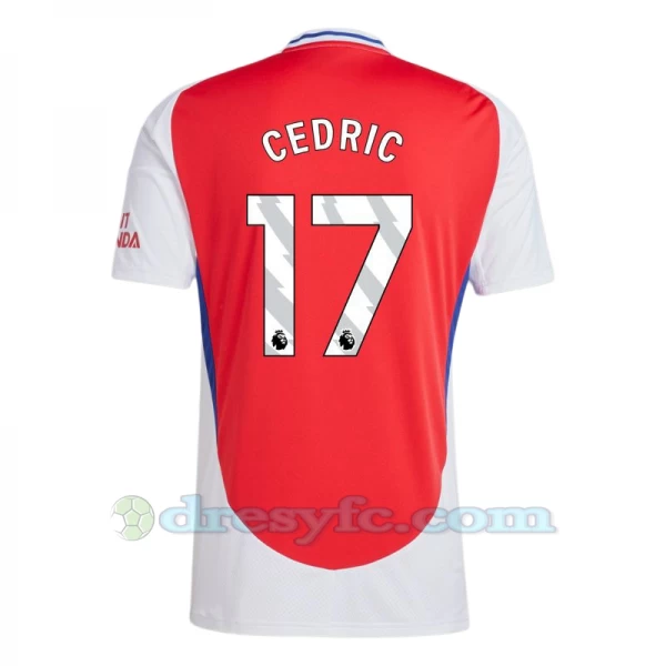 Fotbalové Dresy Arsenal FC Cedric #17 2024-25 Domácí Dres Mužské