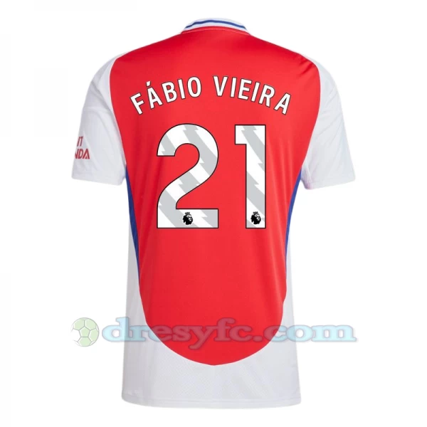 Fotbalové Dresy Arsenal FC Fabio Vieira #21 2024-25 Domácí Dres Mužské