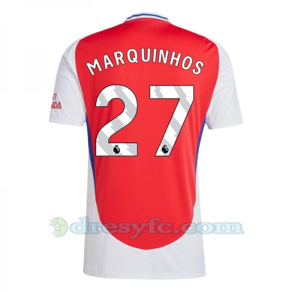 Fotbalové Dresy Arsenal FC Marquinhos #27 2024-25 Domácí Dres Mužské
