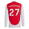 Fotbalové Dresy Arsenal FC Marquinhos #27 2024-25 Domácí Dres Mužské Dlouhý Rukáv
