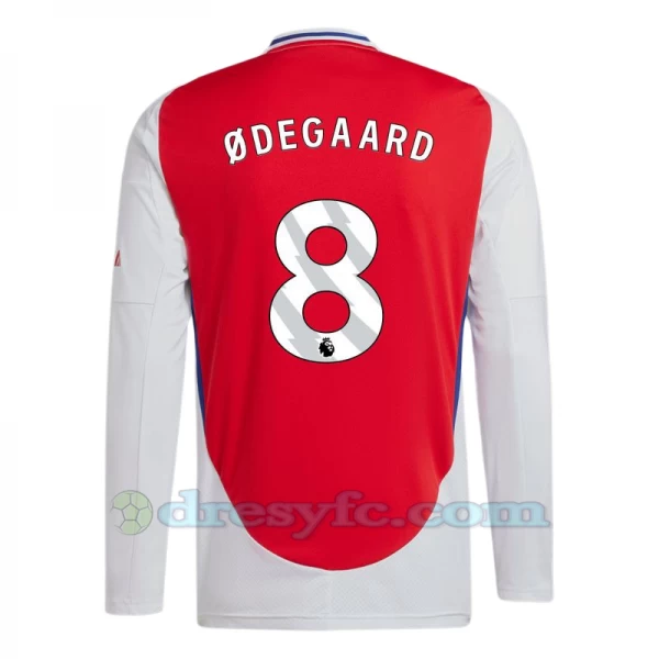Fotbalové Dresy Arsenal FC Martin Ødegaard #8 2024-25 Domácí Dres Mužské Dlouhý Rukáv