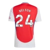 Fotbalové Dresy Arsenal FC Nelson #24 2024-25 Domácí Dres Mužské