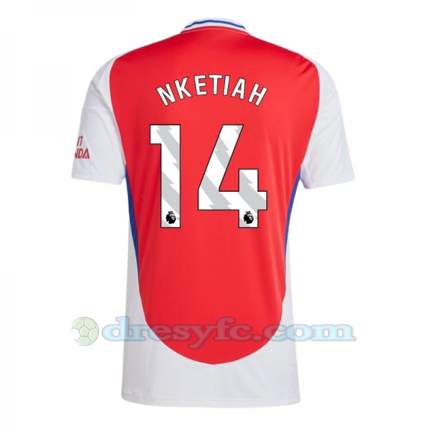 Fotbalové Dresy Arsenal FC Nketiah #14 2024-25 Domácí Dres Mužské
