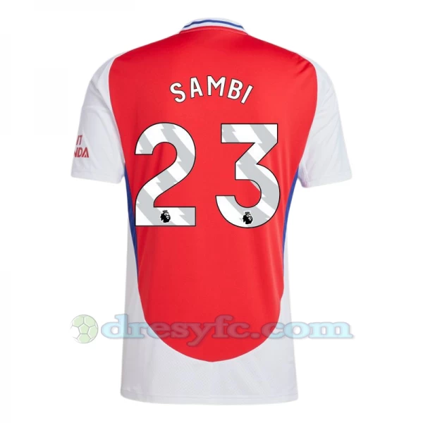 Fotbalové Dresy Arsenal FC Sambi #23 2024-25 Domácí Dres Mužské