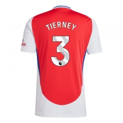 Fotbalové Dresy Arsenal FC Tierney #3 2024-25 Domácí Dres Mužské