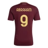 Fotbalové Dresy AS Roma Abraham #9 2024-25 Domácí Dres Mužské