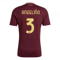 Fotbalové Dresy AS Roma Angelino #3 2024-25 Domácí Dres Mužské