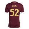 Fotbalové Dresy AS Roma Bove #52 2024-25 Domácí Dres Mužské