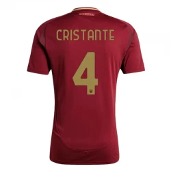 Fotbalové Dresy AS Roma Cristante #4 2024-25 Domácí Dres Mužské