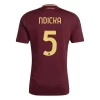 Fotbalové Dresy AS Roma Ndicka #5 2024-25 Domácí Dres Mužské