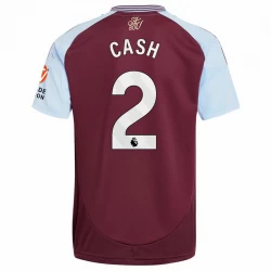 Fotbalové Dresy Aston Villa Cash #2 2024-25 Domácí Dres Mužské
