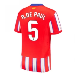 Fotbalové Dresy Atlético Madrid R.De Paul #5 2024-25 Domácí Dres Mužské