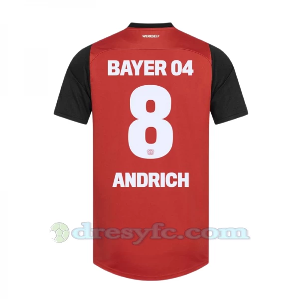 Fotbalové Dresy Bayer 04 Leverkusen Andrich #8 2024-25 Domácí Dres Mužské