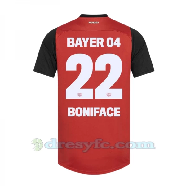 Fotbalové Dresy Bayer 04 Leverkusen Boniface #22 2024-25 Domácí Dres Mužské