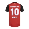 Fotbalové Dresy Bayer 04 Leverkusen Florian Wirtz #10 2024-25 Domácí Dres Mužské