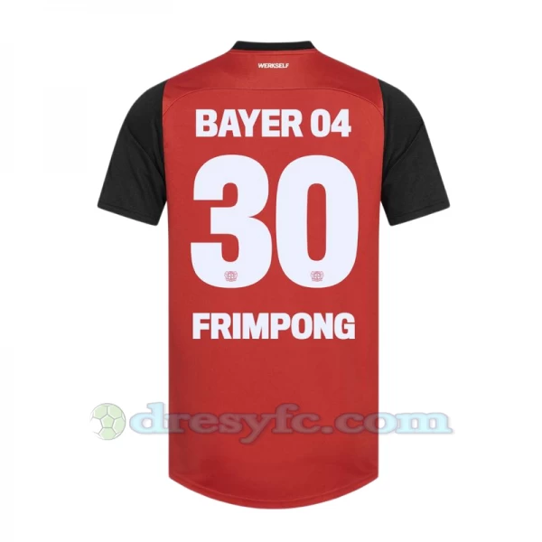 Fotbalové Dresy Bayer 04 Leverkusen Frimpong #30 2024-25 Domácí Dres Mužské