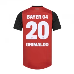 Fotbalové Dresy Bayer 04 Leverkusen Grimaldo #20 2024-25 Domácí Dres Mužské