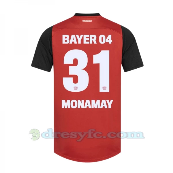 Fotbalové Dresy Bayer 04 Leverkusen Monamay #31 2024-25 Domácí Dres Mužské