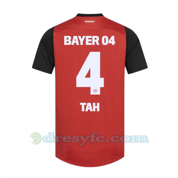 Fotbalové Dresy Bayer 04 Leverkusen Tah #4 2024-25 Domácí Dres Mužské