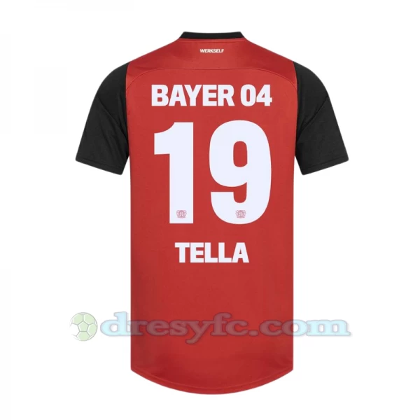 Fotbalové Dresy Bayer 04 Leverkusen Tella #19 2024-25 Domácí Dres Mužské