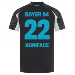 Fotbalové Dresy Boniface #22 Bayer 04 Leverkusen 2024-25 Alternativní Dres Mužské